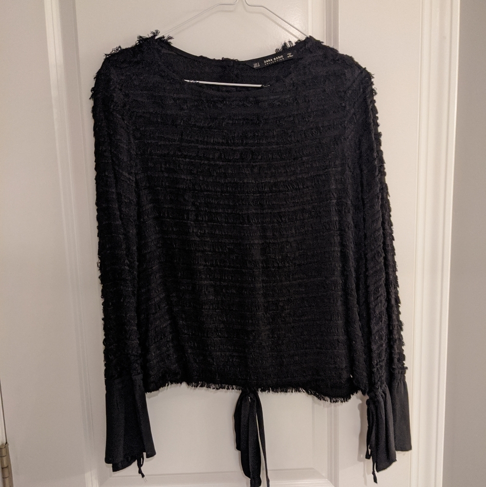 Zara top, bell sleeves